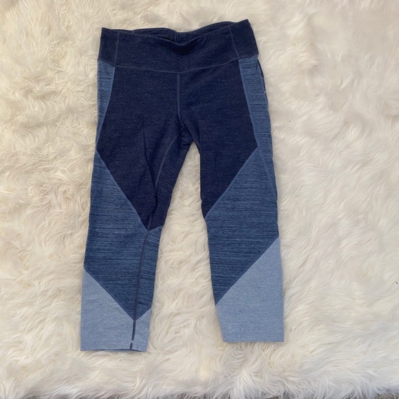 Color block cotton capris leggings - Picture 8 of 12